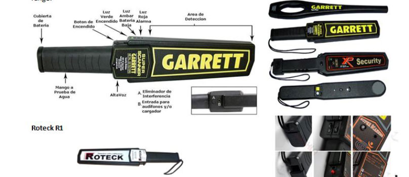 Garrett Handheld Metal Detectors
